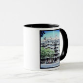 La Pedrera of Casa Mila, 1905-10 Mok (Voorkant rechts)