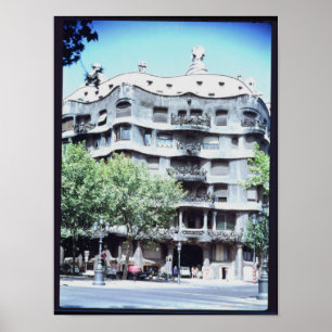 La Pedrera of Casa Mila, 1905-10 Poster