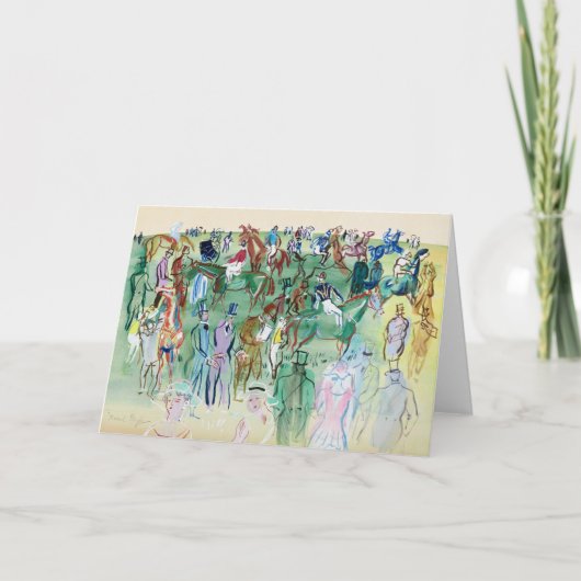 La Pelouse | Raoul Dufy Kaart (Voorkant)