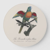 La Perruche a face bleue Grote Klok (Voorkant)