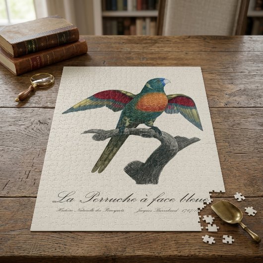 La Perruche a face bleue Legpuzzel