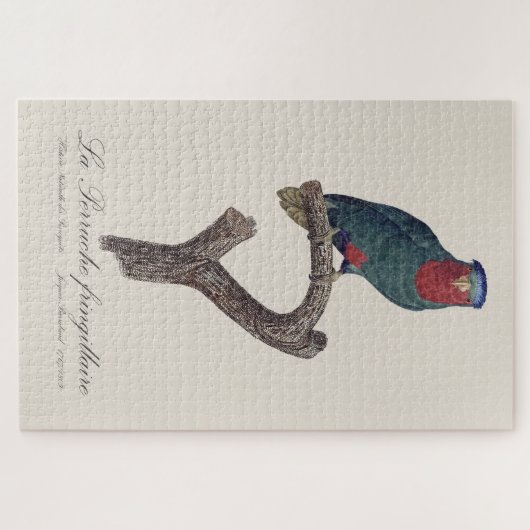 La Perruche fringillaire Legpuzzel (Horizontaal)