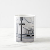 La Petit Pont, Parijs Frankrijk Koffiemok (Center)