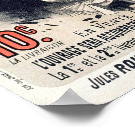 La Petite Mionne -Frans Adverteren Poster (Hoek)