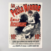 La Petite Mionne -Frans Adverteren Poster (Voorkant)