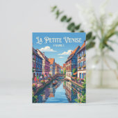 La Petite Venise Frankrijk Briefkaart (Staand voorkant)