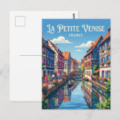 La Petite Venise Frankrijk Briefkaart (Voorkant / Achterkant)