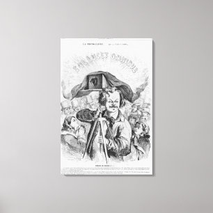 "La Photographie, Nadar (1820-1910) le grand (!!!! Canvas Afdruk