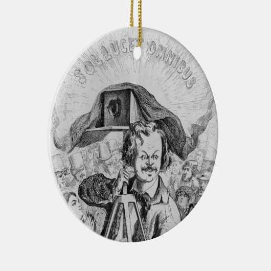 "La Photographie, Nadar (1820-1910) le grand (!!!! Keramisch Ornament (Rechts)