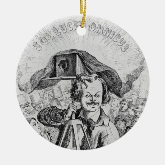 "La Photographie, Nadar (1820-1910) le grand (!!!! Keramisch Ornament (Voorkant)