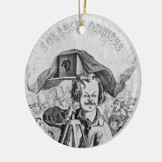 "La Photographie, Nadar (1820-1910) le grand (!!!! Keramisch Ornament (Links)