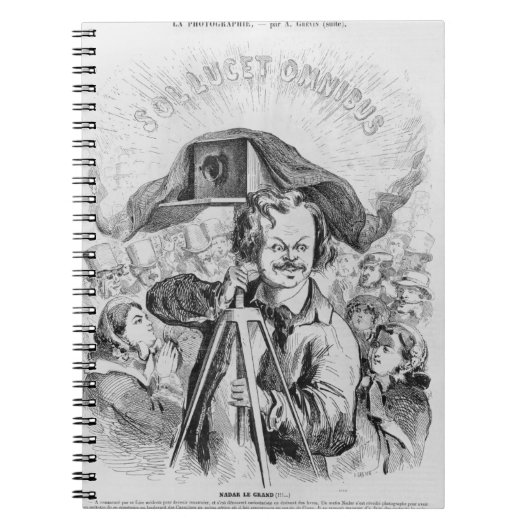 "La Photographie, Nadar (1820-1910) le grand (!!!! Notitieboek (Voorkant)