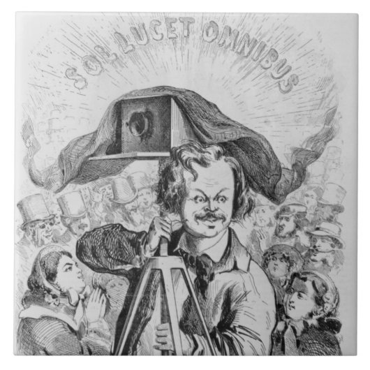 "La Photographie, Nadar (1820-1910) le grand (!!!! Tegeltje (Voorkant)