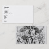 "La Photographie, Nadar (1820-1910) le grand (!!!! Visitekaartje (Voorkant / Achterkant)