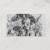 "La Photographie, Nadar (1820-1910) le grand (!!!! Visitekaartje (Achterkant)