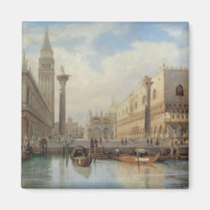 La Piazza San Marco Venetië, Salomon Corrodi Magneet