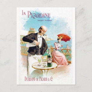 La Picardine Absinthe Supérieure Fine Art Briefkaart