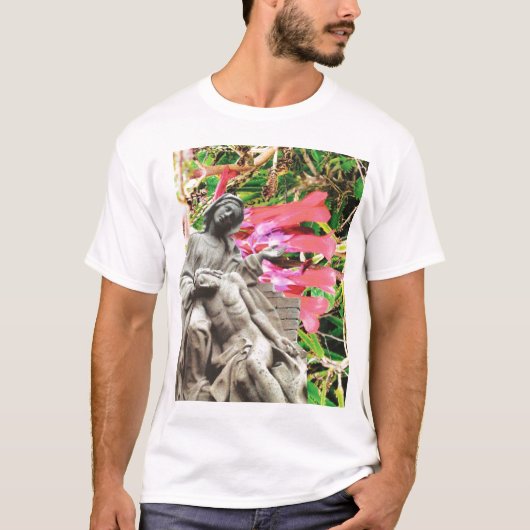 La Pieta Flowers T-shirt (Voorkant)