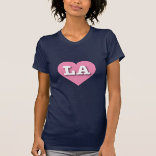 LA Pink Heart - Ik hou van LA T-shirt