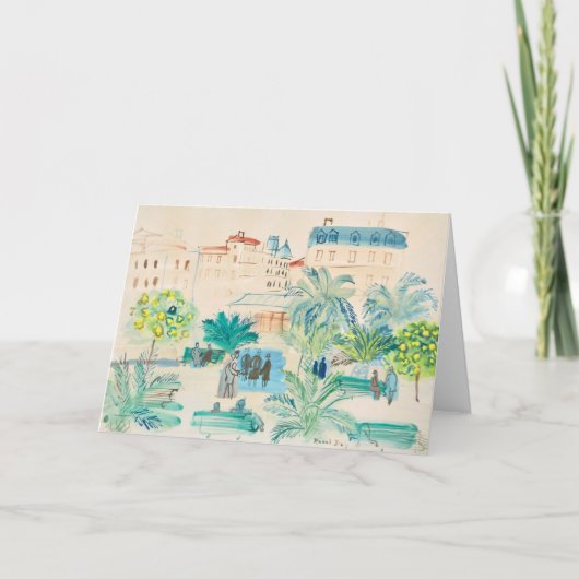 La Place Arago | Raoul Dufy Kaart (Voorkant)