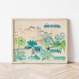 La Place Arago   Raoul Dufy Poster