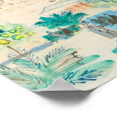 La Place Arago | Raoul Dufy Poster (Hoek)