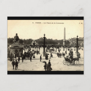 La Place Castellane, Marseille France 1910  Briefkaart