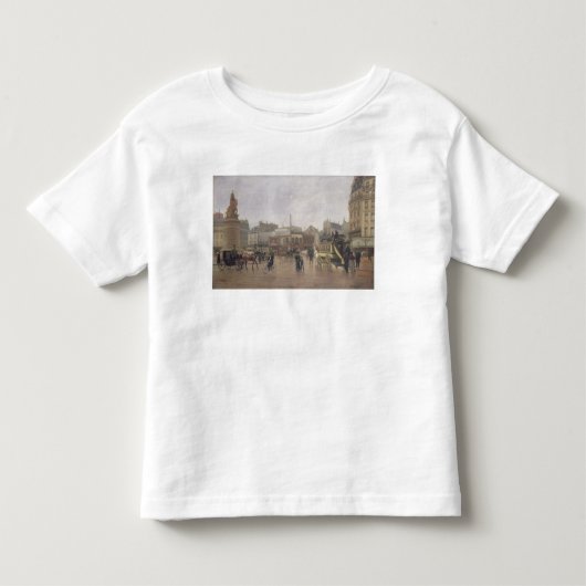 La Place Clichy, Parijs, 1896 Kinder Shirts (Voorkant)