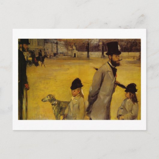 La Place de la Concorde briefkaart (Voorkant)