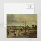 La Place de la Concorde in 1829 Briefkaart (Voorkant / Achterkant)