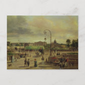 La Place de la Concorde in 1829 Briefkaart (Voorkant)
