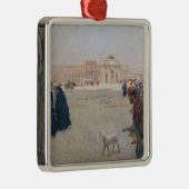 La Place du Carrousel, Parijs Metalen Ornament (Rechts)