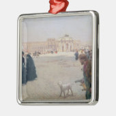 La Place du Carrousel, Parijs Metalen Ornament (Links)