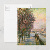 La Place Valhubert door Armand Guillaumin Briefkaart (Voorkant / Achterkant)