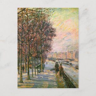 La Place Valhubert door Armand Guillaumin Briefkaart