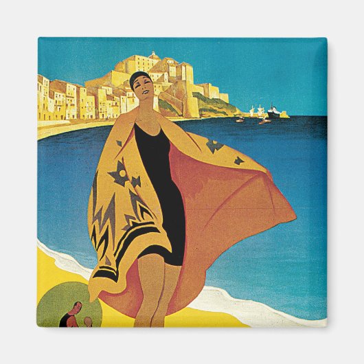 La Plage de Calvi, Corse Magneet (Voorkant)