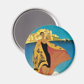 La Plage de Calvi, Corse Magneet (Voorkant / Achterkant)