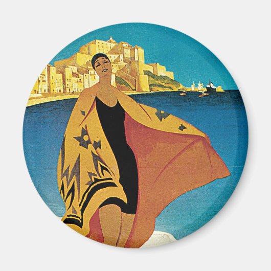 La Plage de Calvi, Corse Magneet (Voorkant)