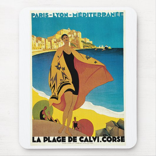 La Plage de Calvi, Corse Muismat (Voorkant)
