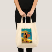La Plage de Calvi, Corse Tote Bag (Voorkant (product))