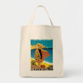 La Plage de Calvi, Corse Tote Bag (Voorkant)