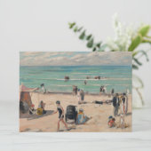 La Plage de Fort-Mahon | Albert André (Staand voorkant)