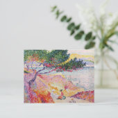 La Plage de Saint-Clair, 1906-07 Briefkaart (Staand voorkant)