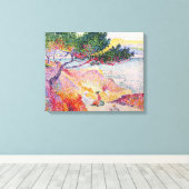 La Plage de Saint-Clair, 1906-07 Canvas Afdruk (Insitu (Houten vloer))