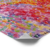 La Plage de Saint-Clair, 1906-07 Poster (Hoek)