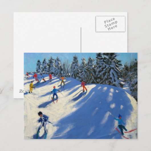 La Plagne Briefkaart (Voorkant / Achterkant)