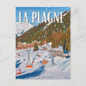 La Plagne Briefkaart (Voorkant)