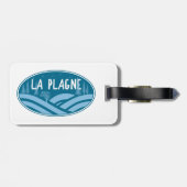 La Plagne France Outdoors Bagagelabel (Achterkant horizontaal)