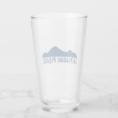 La Plagne Frankrijk Alsjeblieft Glas (Achterkant)