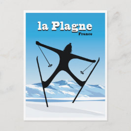 La Plagne, Frankrijk Briefkaart